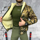 Мужская зимняя куртка Softshell на меху / Верхняя одежда с манжетами мультикам размер XL - изображение 5