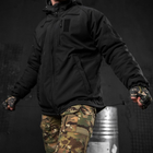 Чоловіча зимова куртка "Patron" Omni-Heat з утеплювачем холлофайбер чорна розмір M - зображення 5