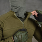 Мужской Убакс с карманами и усиленными локтями олива размер 2XL - изображение 6