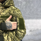 Чоловіча зимова куртка "Logos-Tac" з хутром шиншили / Теплий верхній одяг Rip-Stop піксель розмір XL - зображення 7