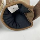 Зимние Перчатки кожаные с сенсорными вставками мультикам размер M - изображение 5