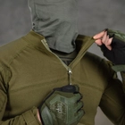 Мужской Убакс с карманами и усиленными локтями олива размер 3XL - изображение 6