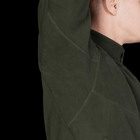 Мужская Флисовая Кофта с липучками под шевроны Marker Ultra Soft Олива / Плотная Флиска размер L(50) - изображение 8