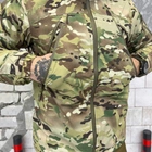 Мужская зимняя куртка с утеплителем G-Loft до - 20 °C / Теплая верхняя одежда "Alpha" мультикам размер S - изображение 3