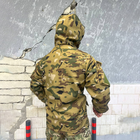 Мужская зимняя куртка на двойном флисе / Бушлат "event" Softshell мультикам размер M - изображение 3