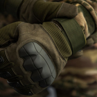 Зимние сенсорные рукавицы "monster" с защитными накладками олива размер XL - изображение 8