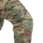 Чоловічі Штани на мікрофлісі з високим поясом / Щільні Брюки CamoTec SoftShell мультикам розмір XL - зображення 3