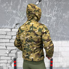 Мужская зимняя куртка Softshell на меху / Верхняя одежда с манжетами мультикам размер M - изображение 4