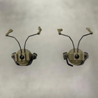 Адаптери для кріплення навушників MSA Sordin на шолом ARC койот 8,6х3,7х2,6 см - зображення 3