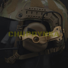 Крепления для наушников на шлем "чебурашка", Оливковий - изображение 3