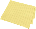 Плед дитячий Smallstuff Fishbone Soft Yellow (5712352087671) - зображення 1
