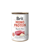 Вологий корм для собак Brit Mono Protein Dog з яловичиною та рисом