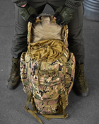 Тактичний великий армійський рюкзак 100+10л mtk рамний - зображення 10
