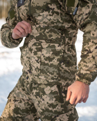 Тактический зимний теплый военный комплект RH-19 ( Куртка + Штаны ), Камуфляж: Пиксель ВСУ, Размер: XXXXL - изображение 6