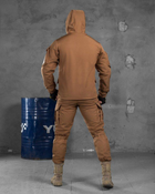 Тактичний військовий комплект Habber ( Куртка + Штани ), Камуфляж: Койот, Розмір: S - зображення 2