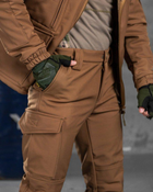 Тактичний військовий комплект Habber ( Куртка + Штани ), Камуфляж: Койот, Розмір: S - зображення 7