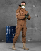 Тактический военный комплект Habber ( Куртка + Штаны ), Камуфляж: Койот, Размер: XXXL - изображение 3