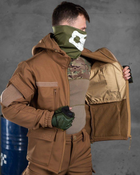 Тактический военный комплект Habber ( Куртка + Штаны ), Камуфляж: Койот, Размер: XXXL - изображение 5