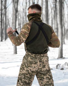 Тактический зимний теплый военный комплект RH-19 ( Куртка + Штаны ), Камуфляж: Пиксель ВСУ, Размер: M - изображение 5