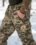 Тактический зимний теплый военный комплект RH-19 ( Куртка + Штаны ), Камуфляж: Пиксель ВСУ, Размер: XXL - изображение 8
