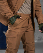 Тактичний військовий комплект Habber ( Куртка + Штани ), Камуфляж: Койот, Розмір: L - зображення 7