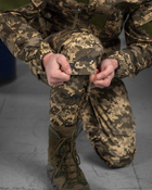 Тактический военный костюм горка Уставной ( Китель + Штаны ), Камуфляж: Пиксель ВСУ, Размер: XL - изображение 6