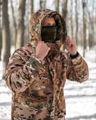 Тактичний теплий зимовий військовий костюм Lader ( Куртка + Штани ), Камуфляж: Мультикам, Розмір: L - зображення 4