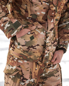 Тактичний теплий зимовий військовий костюм Lader ( Куртка + Штани ), Камуфляж: Мультикам, Розмір: L - зображення 5