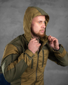 Тактичний військовий костюм гірка Kebbra ( Куртка + Штани ), Камуфляж: Олива, Розмір: XXXL - зображення 2