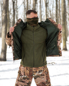 Тактичний теплий зимовий військовий костюм Lader ( Куртка + Штани ), Камуфляж: Мультикам, Розмір: L - зображення 8