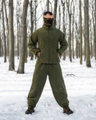 Тактический теплый зимний военный костюм Lader ( Куртка + Штаны ), Камуфляж: Мультикам, Размер: M - изображение 2