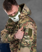 Тактический осенний военный комплект ARK/16 ( Куртка + Штаны ), Камуфляж: Мультикам, Размер: L - изображение 7