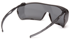 Захисні тактичні окуляри Pyramex Cappture (gray) Anti-Fog, сірі - зображення 3