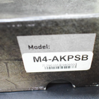 Складаний приклад АКМ з амортизатором АК47, АК74 Fab Defense M4-AKPSB - зображення 3