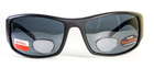 Бифокальные поляризационные очки BluWater BIFOCAL-1 (+1.5) Polarized (gray) серые - изображение 2