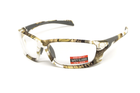 Открытие защитные очки Global Vision Hercules-5 White Camo (clear), прозрачные в камуфлированной оправе - изображение 3
