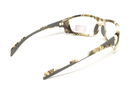 Захисні тактичні окуляри Global Vision Hercules-5 White Camo (clear), прозорі в камуфльованій оправі - зображення 4