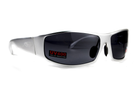 Открытыте защитные очки Global Vision BAD-ASS-1 Silver (gray) серые - изображение 4