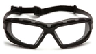 Захисні тактичні окуляри з ущільнювачем Pyramex Highlander-Plus (clear) Anti-Fog, прозорі - зображення 2