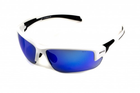 Окуляри захисні відкриті Global Vision HERCULES-7 White (G-Tech ™ blue) сині дзеркальні - зображення 4