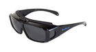 Поляризационные очки BluWater FLIP-IT Polarized (gray) серые - изображение 1