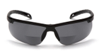 Бифокальные Защитные баллистические очки Pyramex Ever-Lite Bifocal (+2.0) (gray), серые - изображение 3