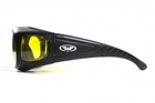 Защитные очки с уплотнителем Global Vision OUTFITTER (yellow) желтые - изображение 3