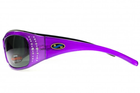 Поляризаційні окуляри BluWater BISCAYENE Purple Polarized (gray) сірі - зображення 3