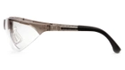 Захисні тактичні окуляри Pyramex Rendezvous Crystal Gray (clear) Anti-Fog, прозорі в сірій напівпрозорій оправі - зображення 4