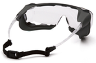 Защитные очки с уплотнителем Pyramex CAPPTURE-Plus (clear) прозрачные - изображение 4