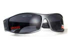 Открытыте защитные очки Global Vision BAD-ASS-2 GunMetal (gray) серые - изображение 6