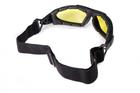 Фотохромные защитные очки Global Vision SHORTY Photochromic (yellow) желтые фотохромные - изображение 4