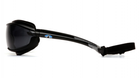 Защитные очки с уплотнителем Pyramex XS3-PLUS (Anti-Fog) (gray) серые - изображение 3