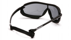 Захисні окуляри з ущільнювачем Pyramex XS3-PLUS (Anti-Fog) (gray) сірі - зображення 4